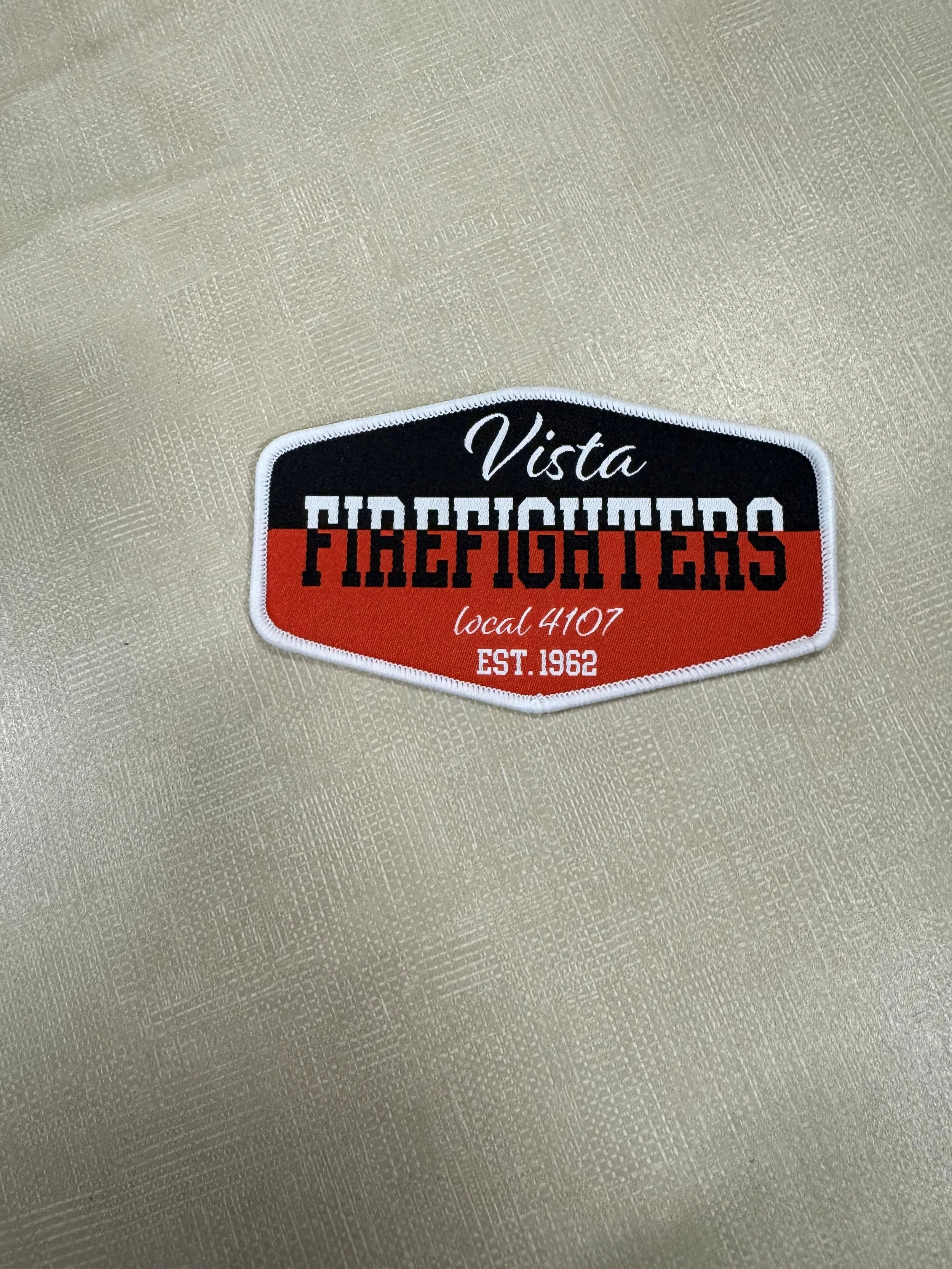 Red/Black Patch — Vista Fire Store